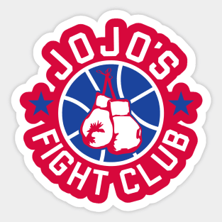 JoJo's Fight Club - Red Sticker